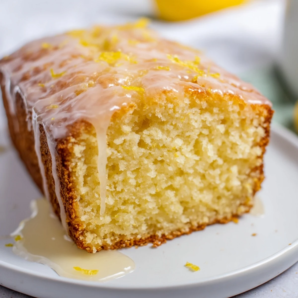 Lemon Drizzle Moist Sponge