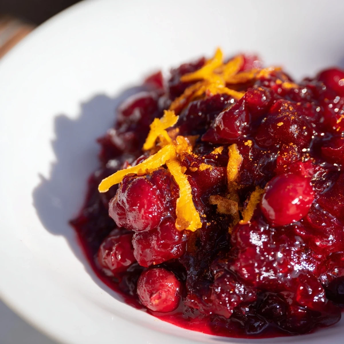 Vibrant Tangy-Sweet Cranberry Sauce