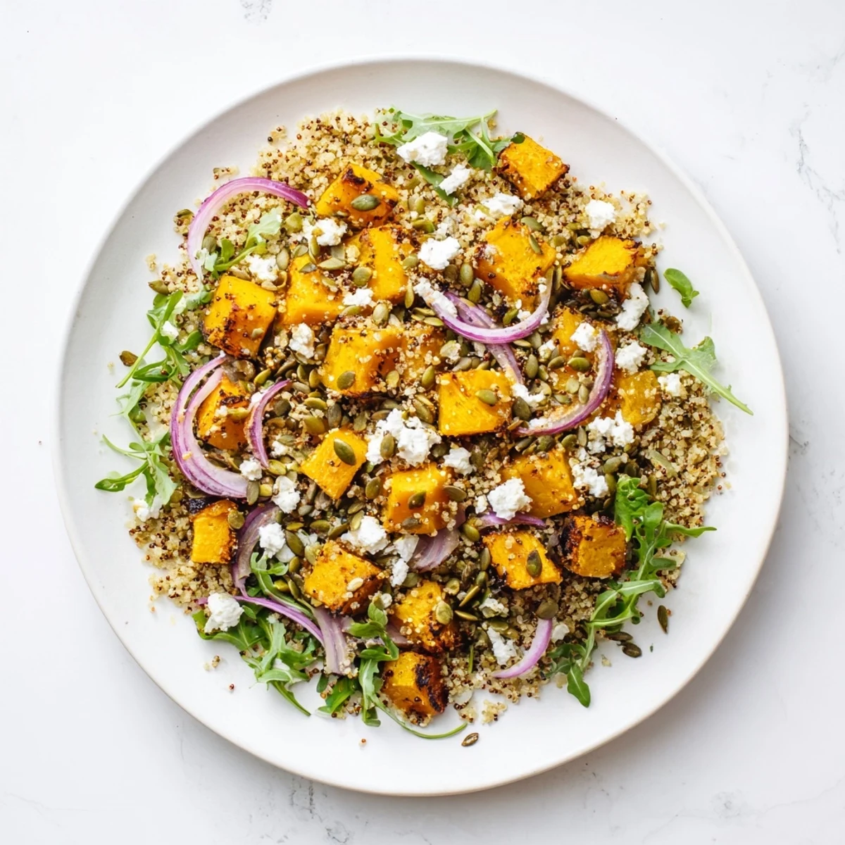 Winter Squash Quinoa Salad