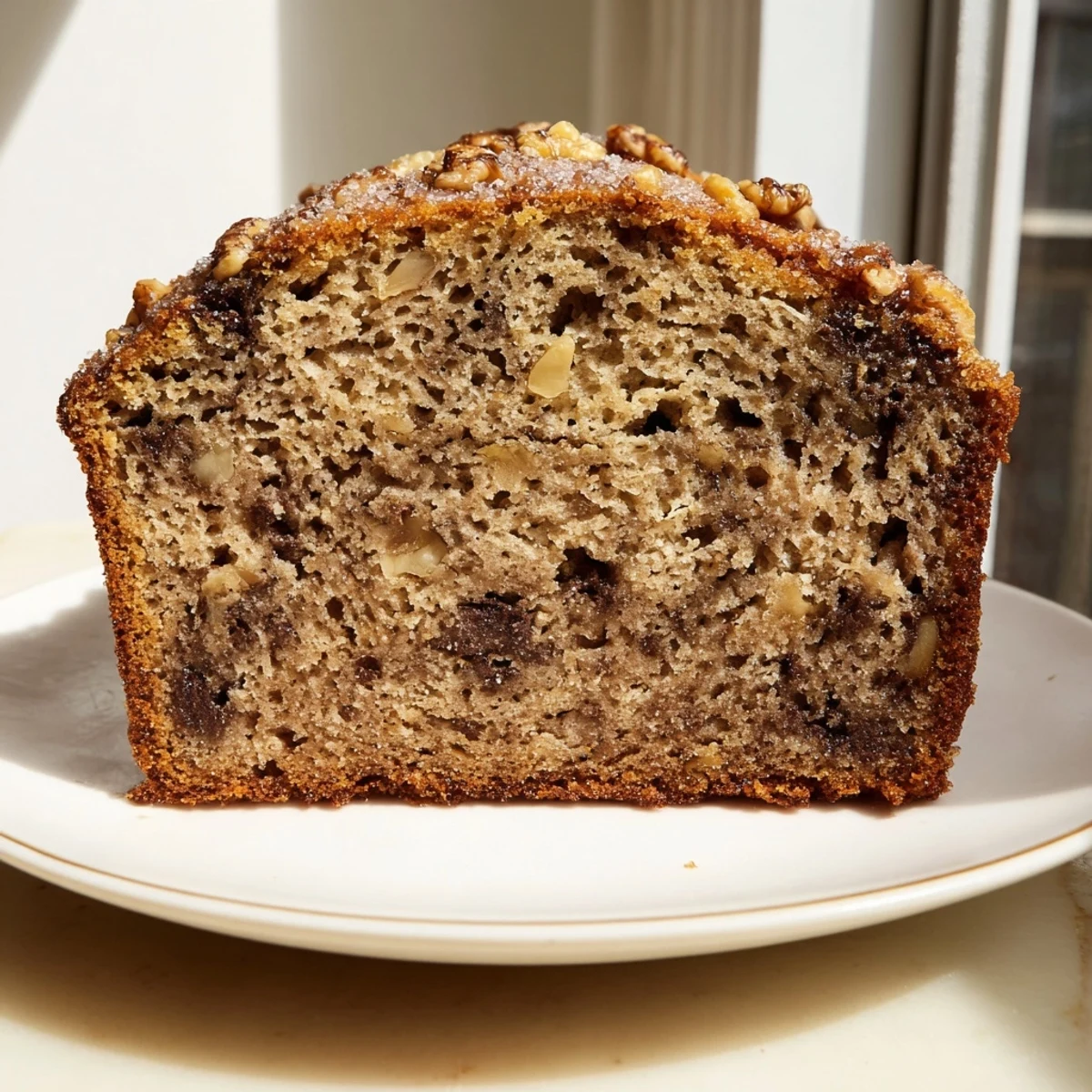 Moist Banana Bread Loaf
