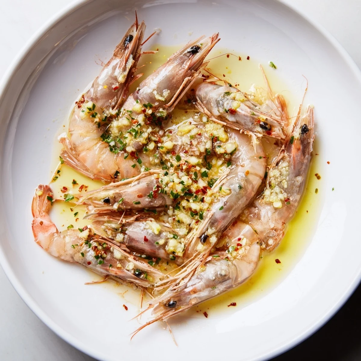 Garlic Prawns Butter Sauce