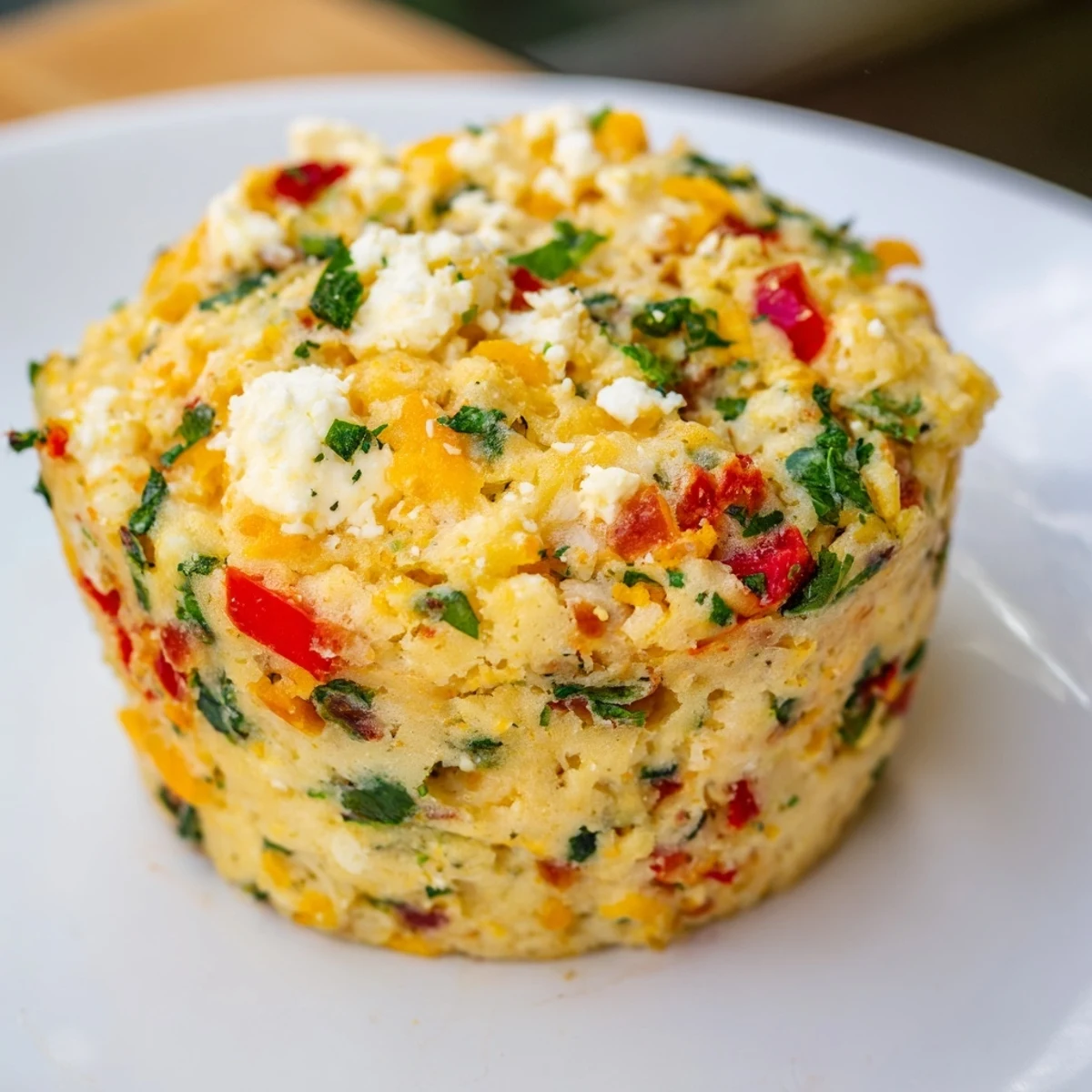 Savory Cheese Herb Muffins