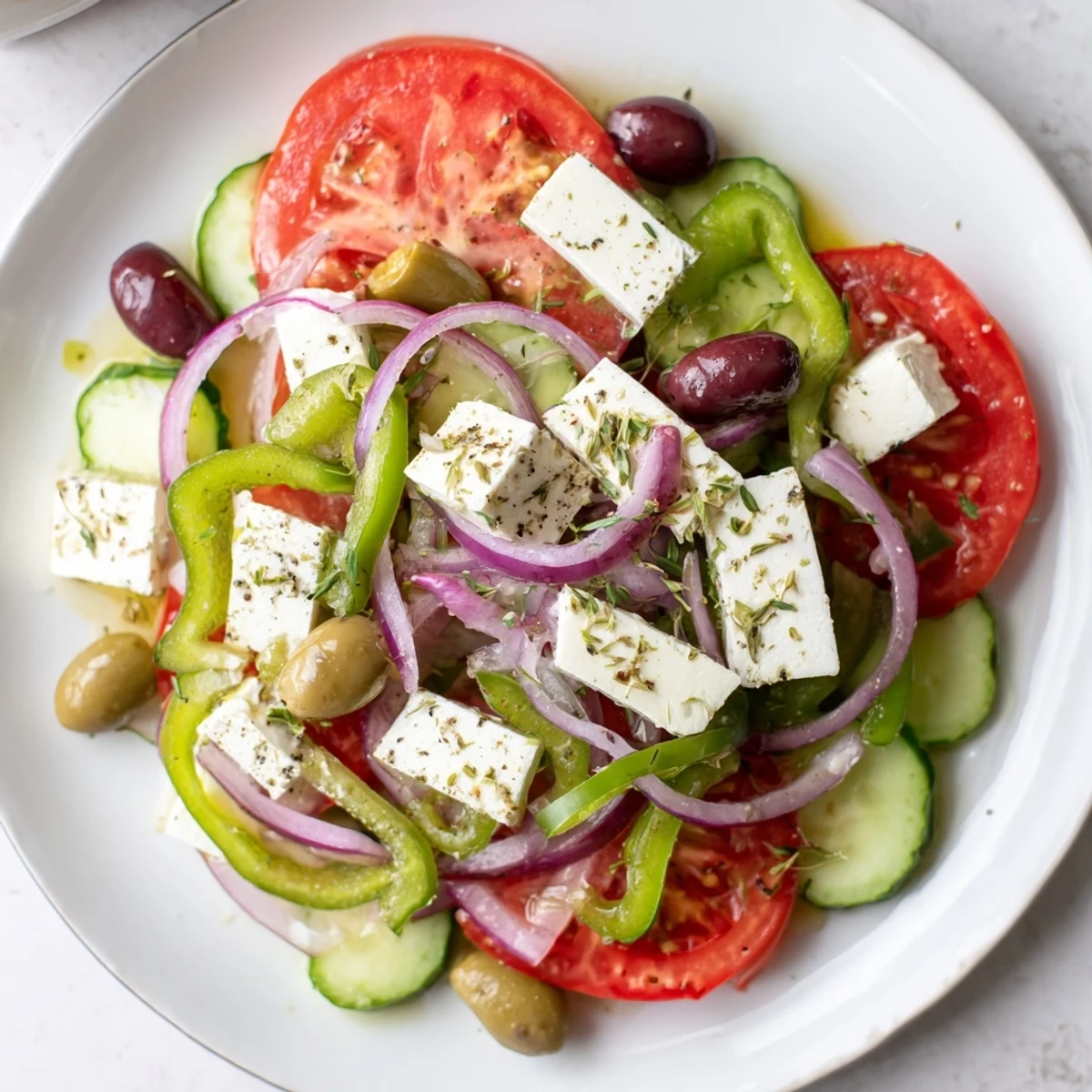 Greek Salad Kalamata Feta