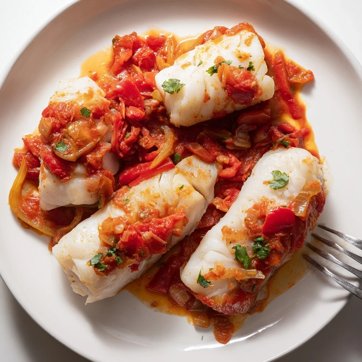 Spicy Moroccan Baked Fish