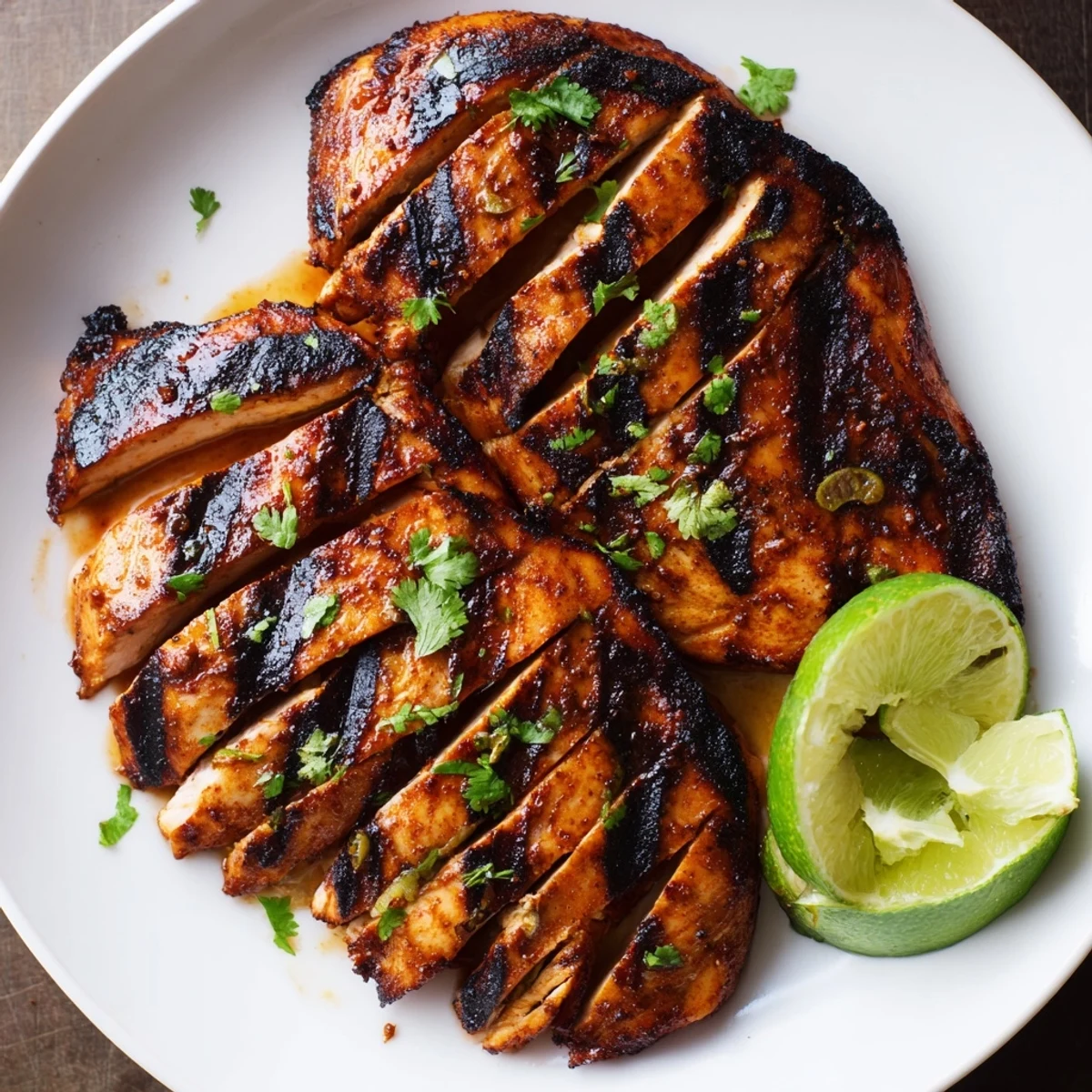 Zesty Chili Lime Chicken in soft tacos, bright lime juice and heat.