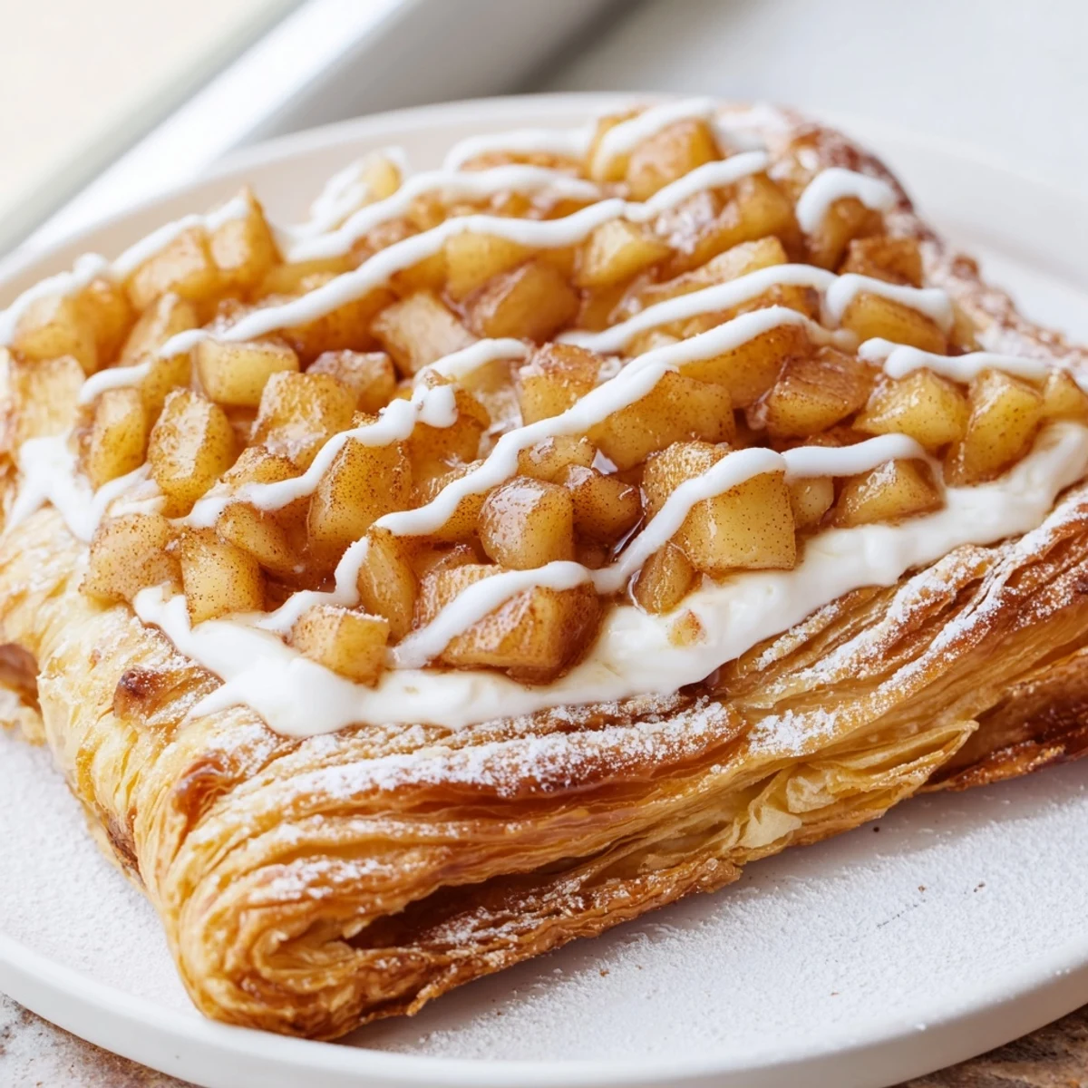 Apple Cheese Danishes