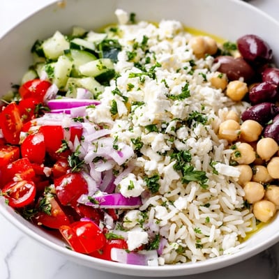 Mediterranean Rice Bowl