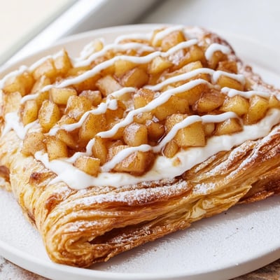 Apple Cheese Danishes